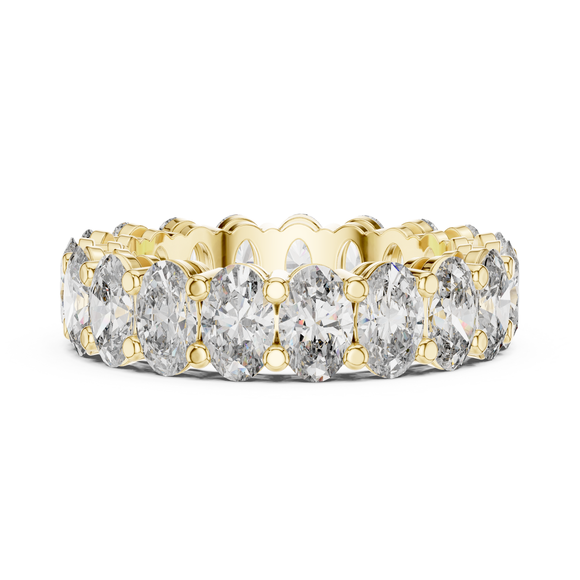 Mixed Shape Lab Grown Diamond Eternity Ring