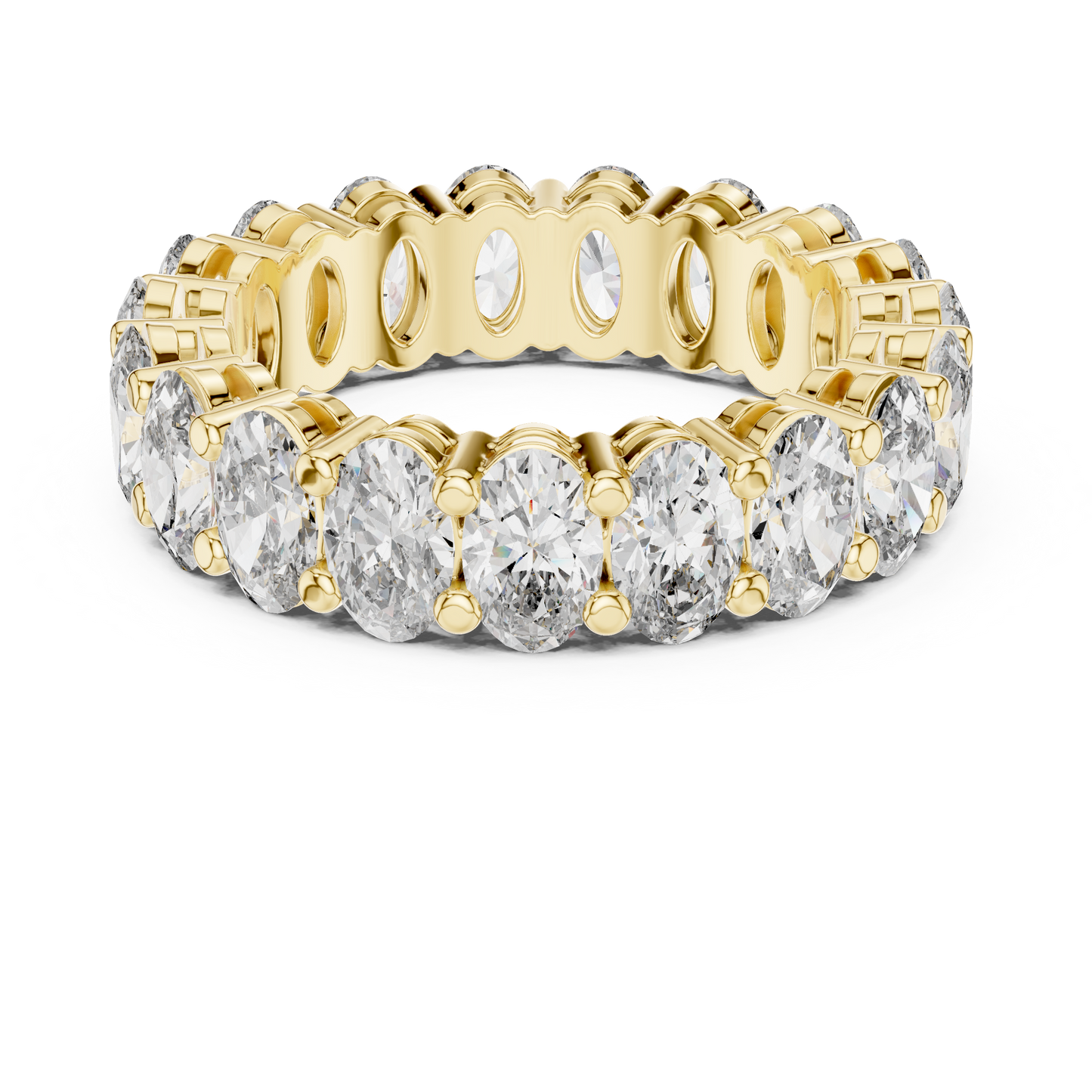 Mixed Shape Lab Grown Diamond Eternity Ring