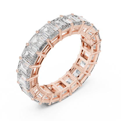 Mixed Shape Lab Grown Diamond Eternity Ring