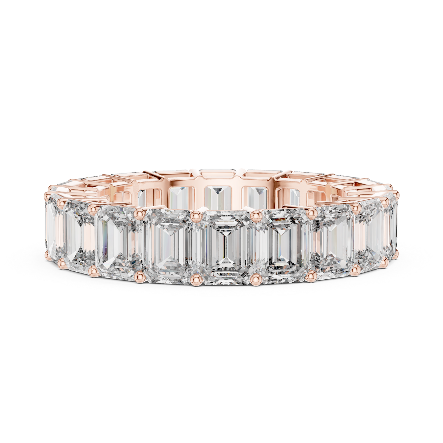 Mixed Shape Lab Grown Diamond Eternity Ring