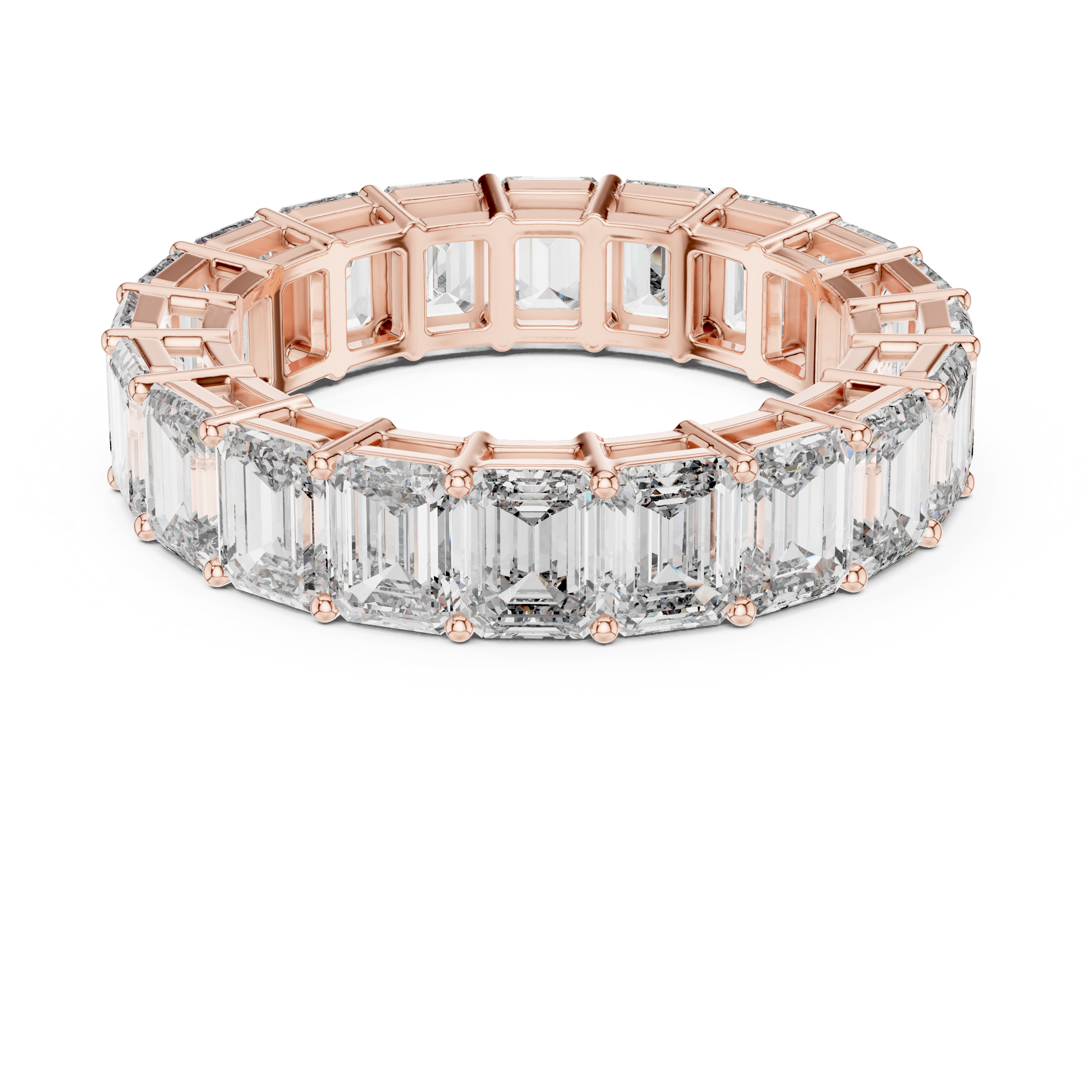 Mixed Shape Lab Grown Diamond Eternity Ring