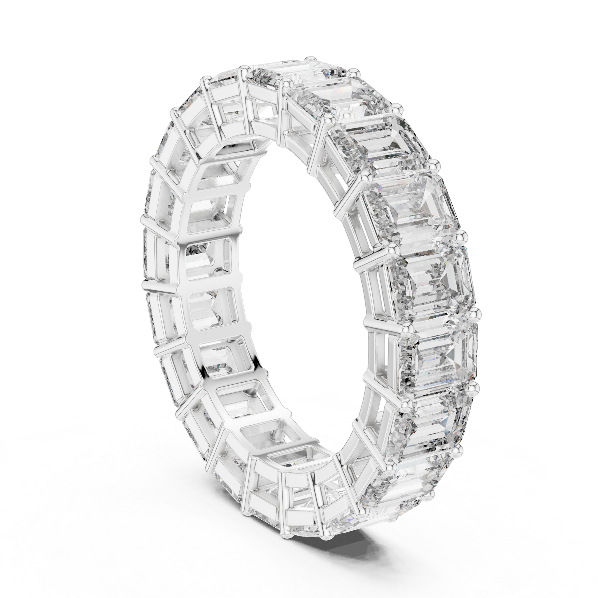 Mixed Shape Lab Grown Diamond Eternity Ring