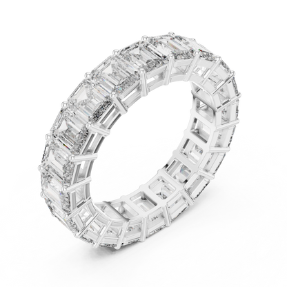 Mixed Shape Lab Grown Diamond Eternity Ring