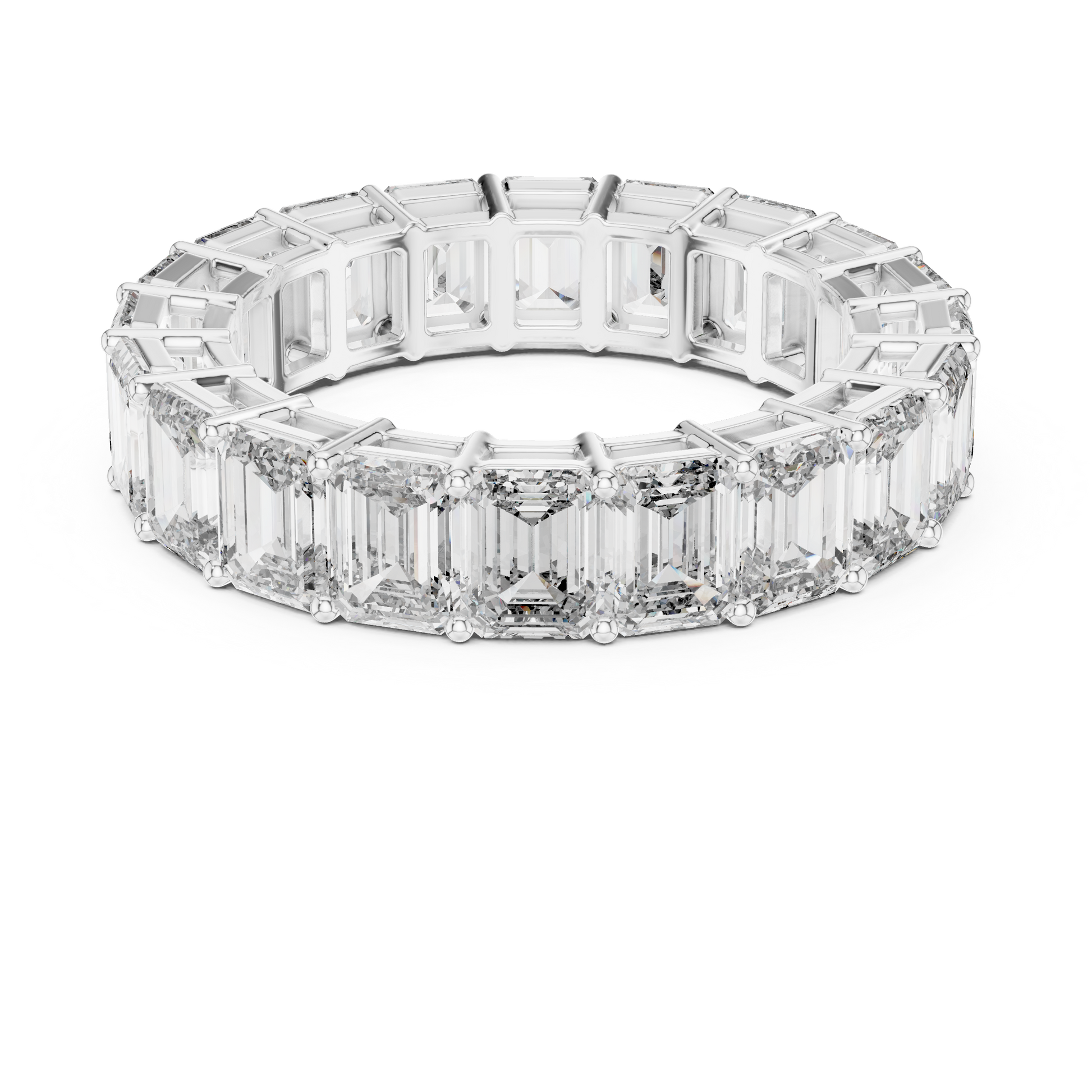Mixed Shape Lab Grown Diamond Eternity Ring