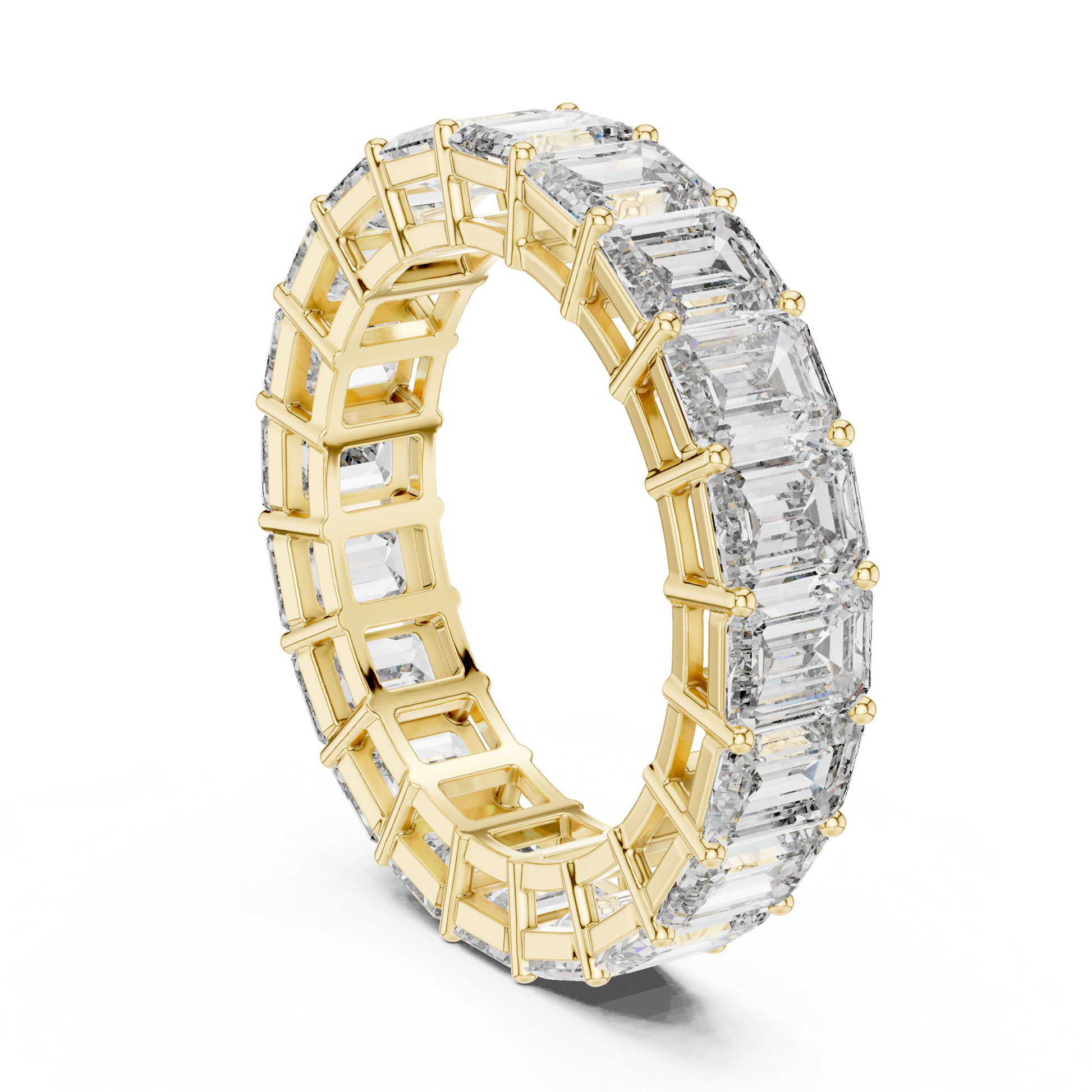 Mixed Shape Lab Grown Diamond Eternity Ring