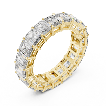 Mixed Shape Lab Grown Diamond Eternity Ring