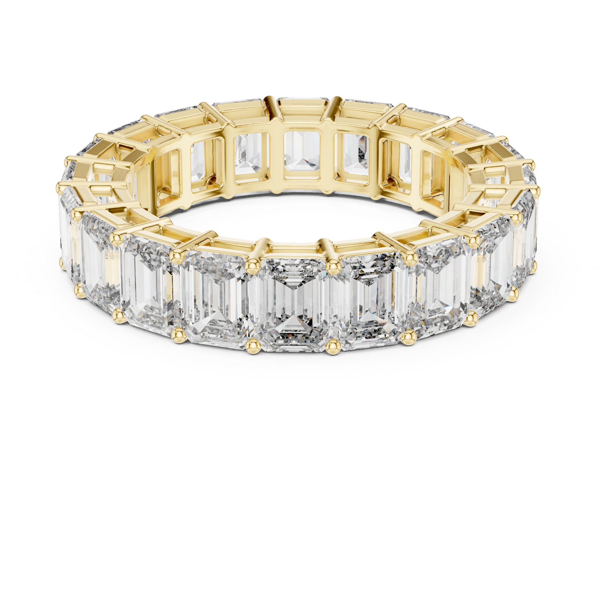 Mixed Shape Lab Grown Diamond Eternity Ring