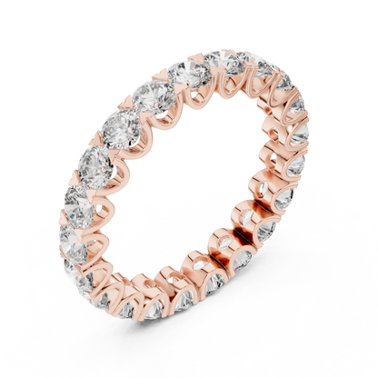 Round Eternity Lab Grown Diamond Ring