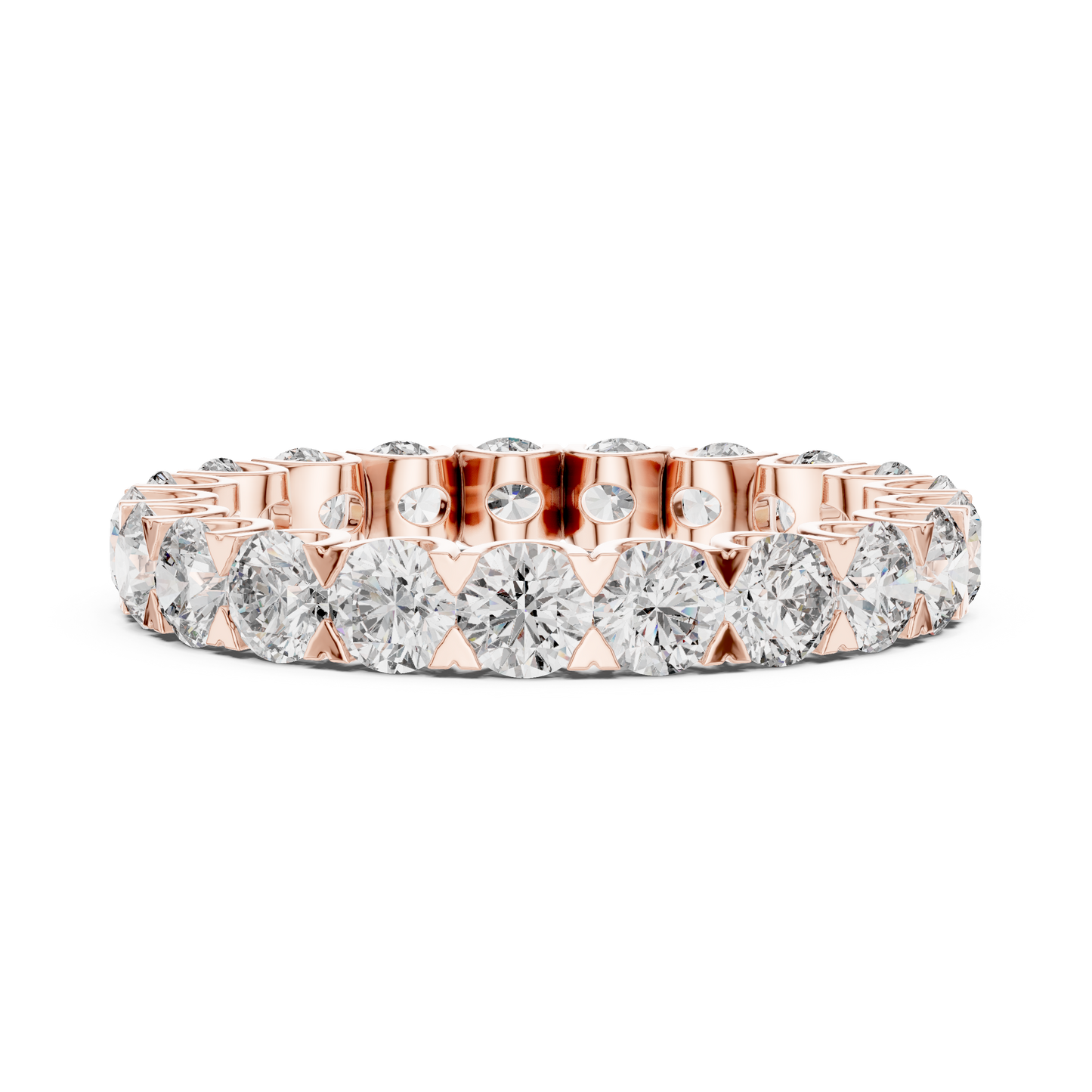 Round Eternity Lab Grown Diamond Ring
