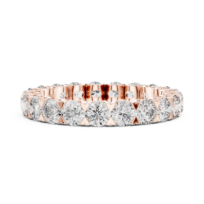 Round Eternity Lab Grown Diamond Ring