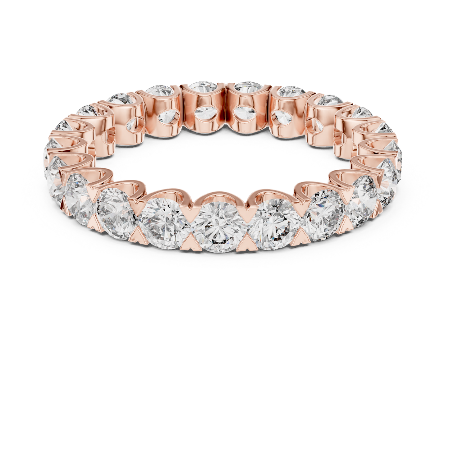 Round Eternity Lab Grown Diamond Ring