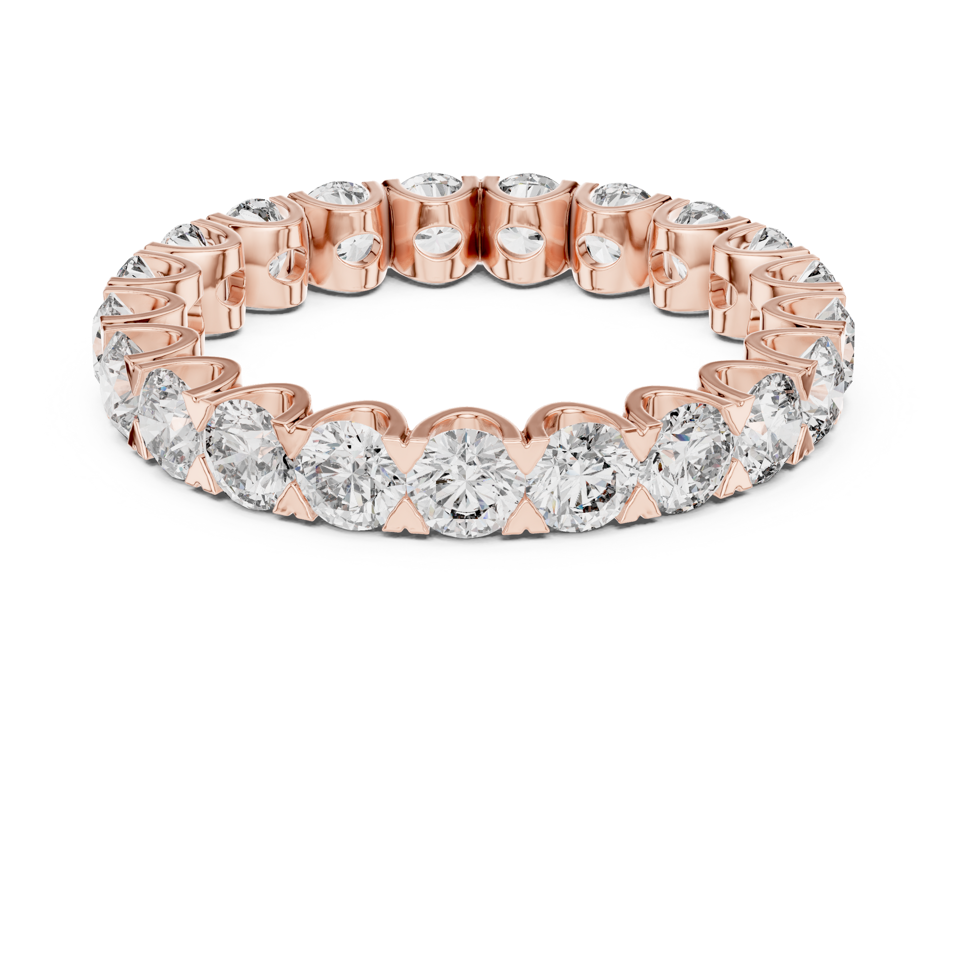 Round Eternity Lab Grown Diamond Ring