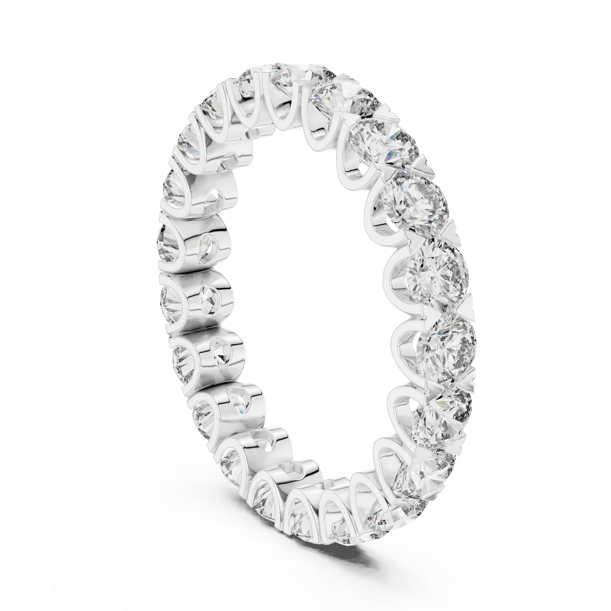 Round Eternity Lab Grown Diamond Ring
