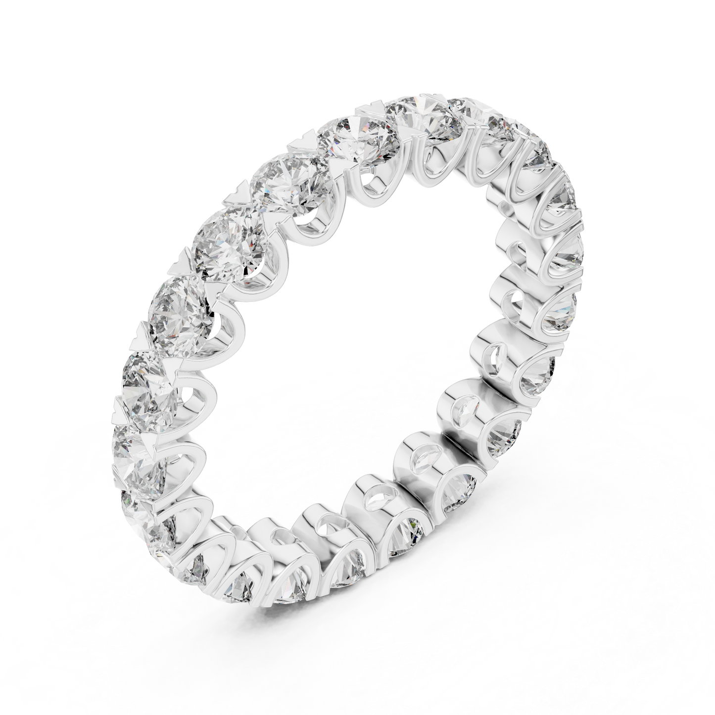 Round Eternity Lab Grown Diamond Ring