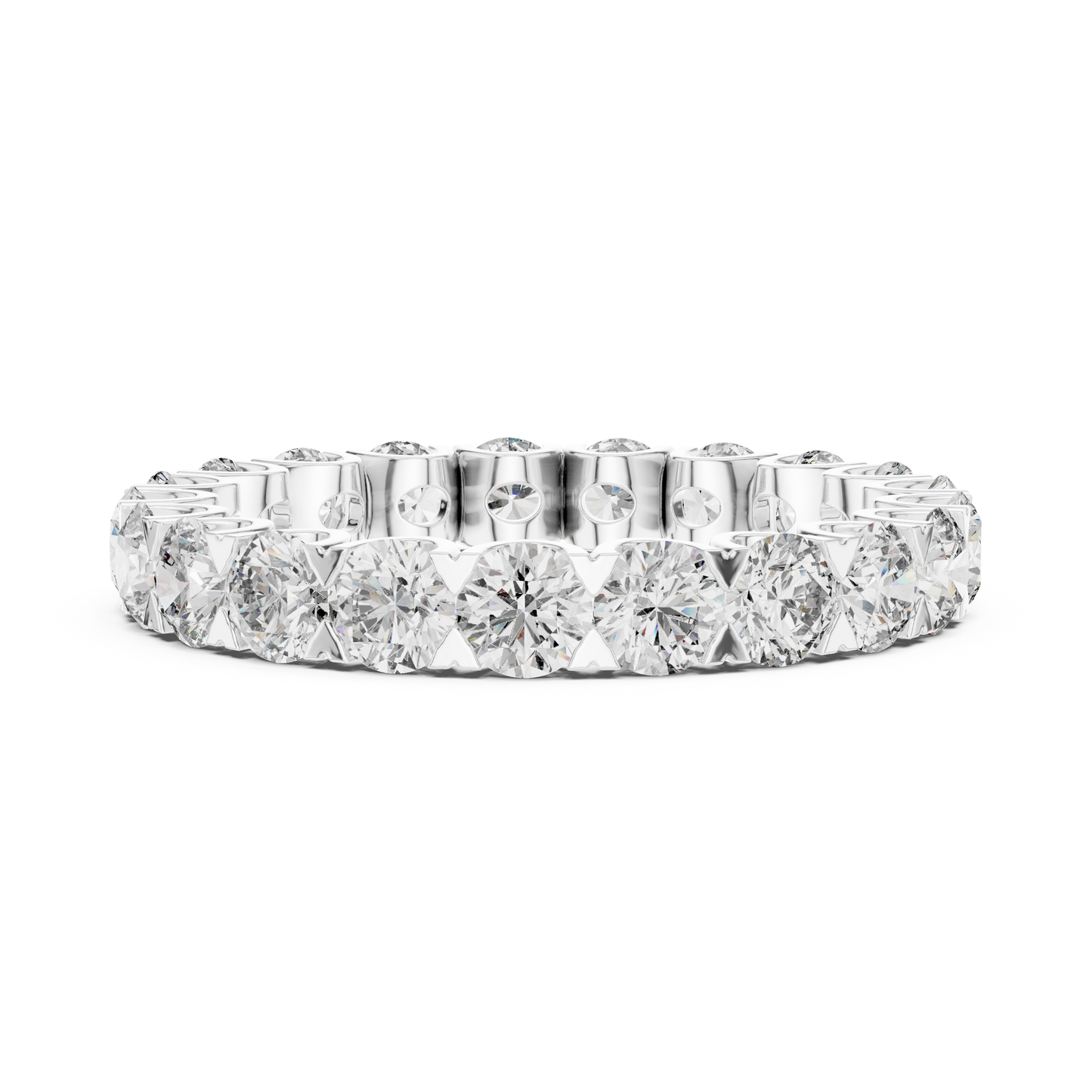 Round Eternity Lab Grown Diamond Ring