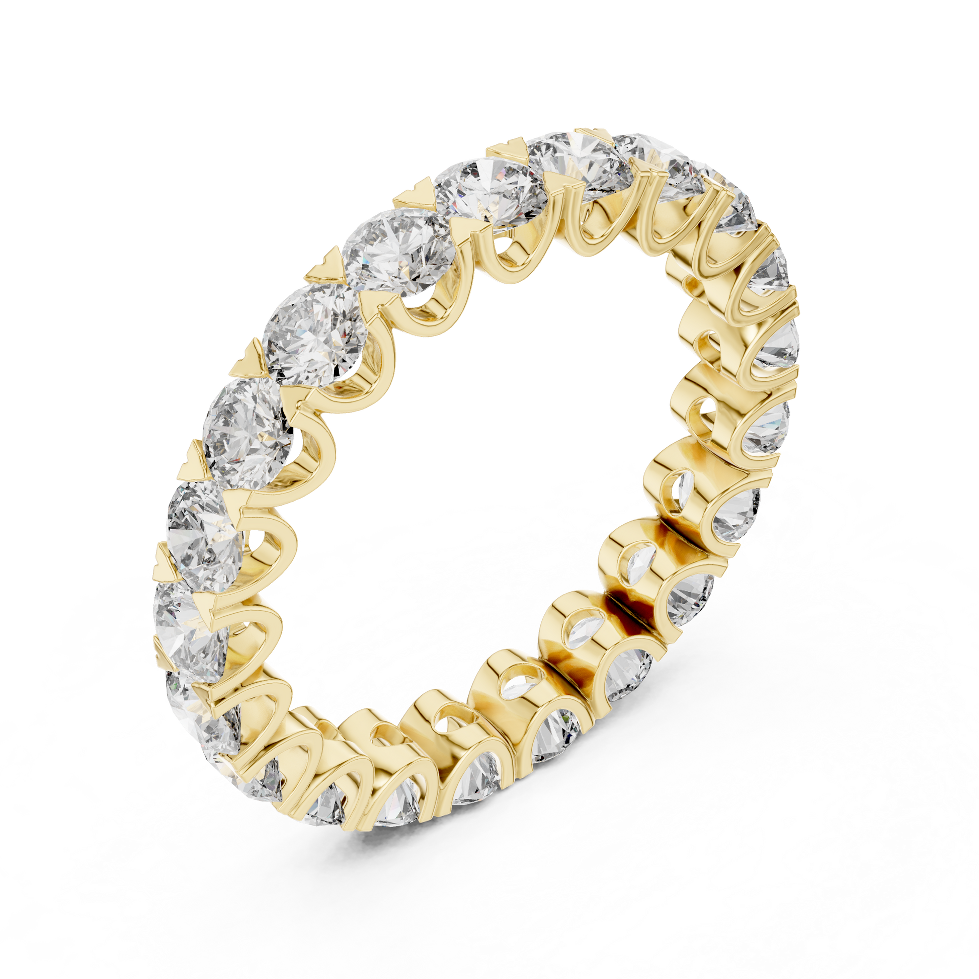 Round Eternity Lab Grown Diamond Ring