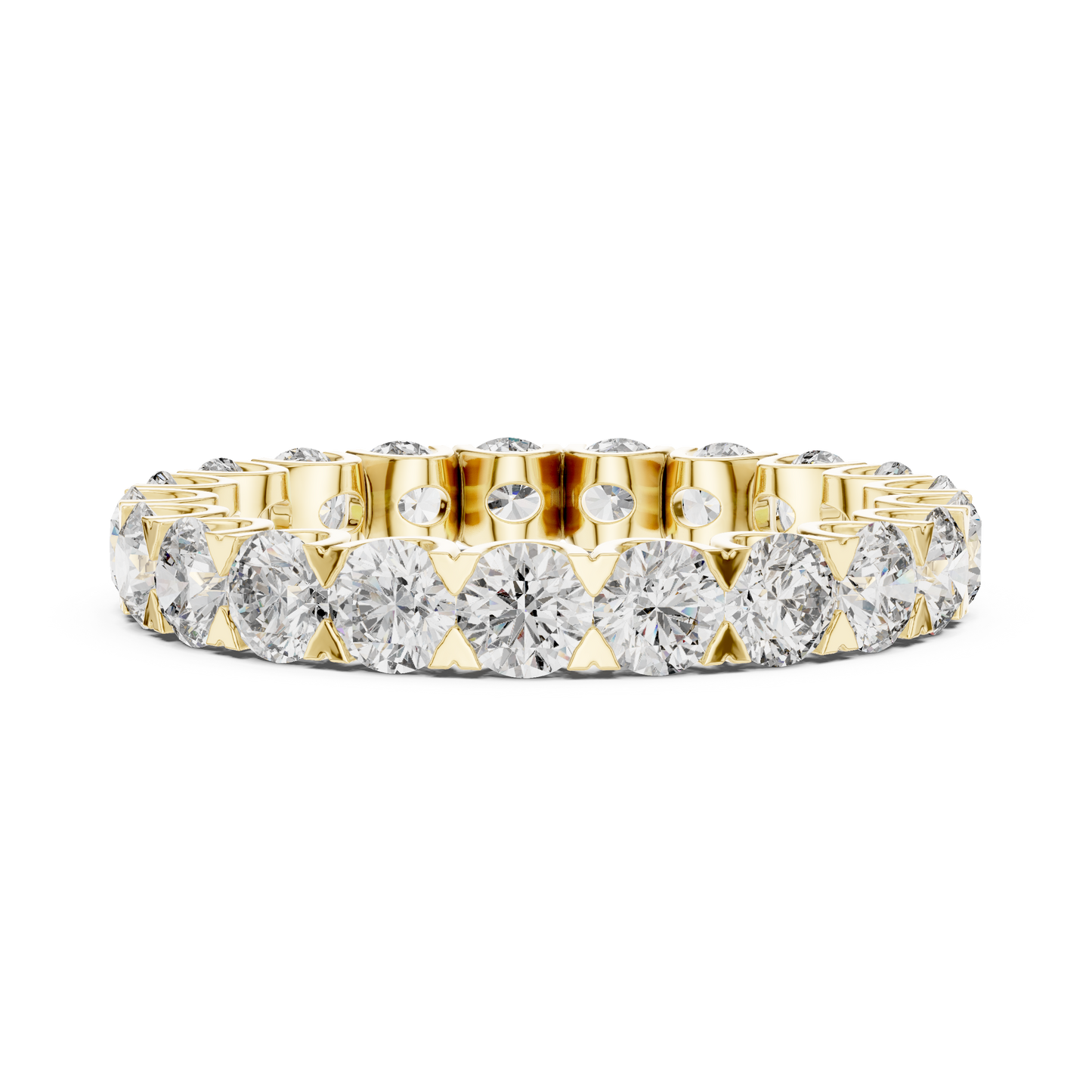 Round Eternity Lab Grown Diamond Ring
