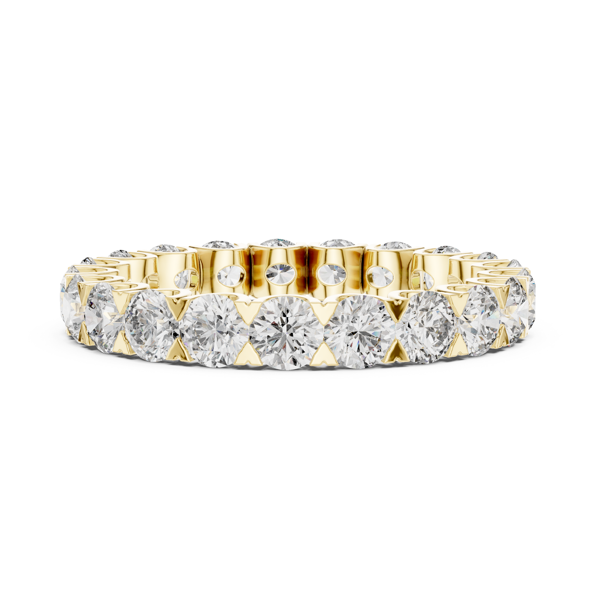 Round Eternity Lab Grown Diamond Ring