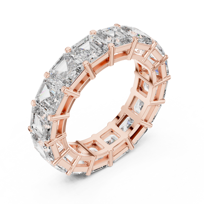 Mixed Shape Lab Grown Diamond Eternity Ring