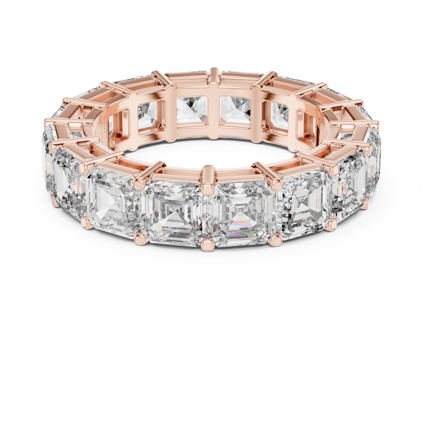 Mixed Shape Lab Grown Diamond Eternity Ring