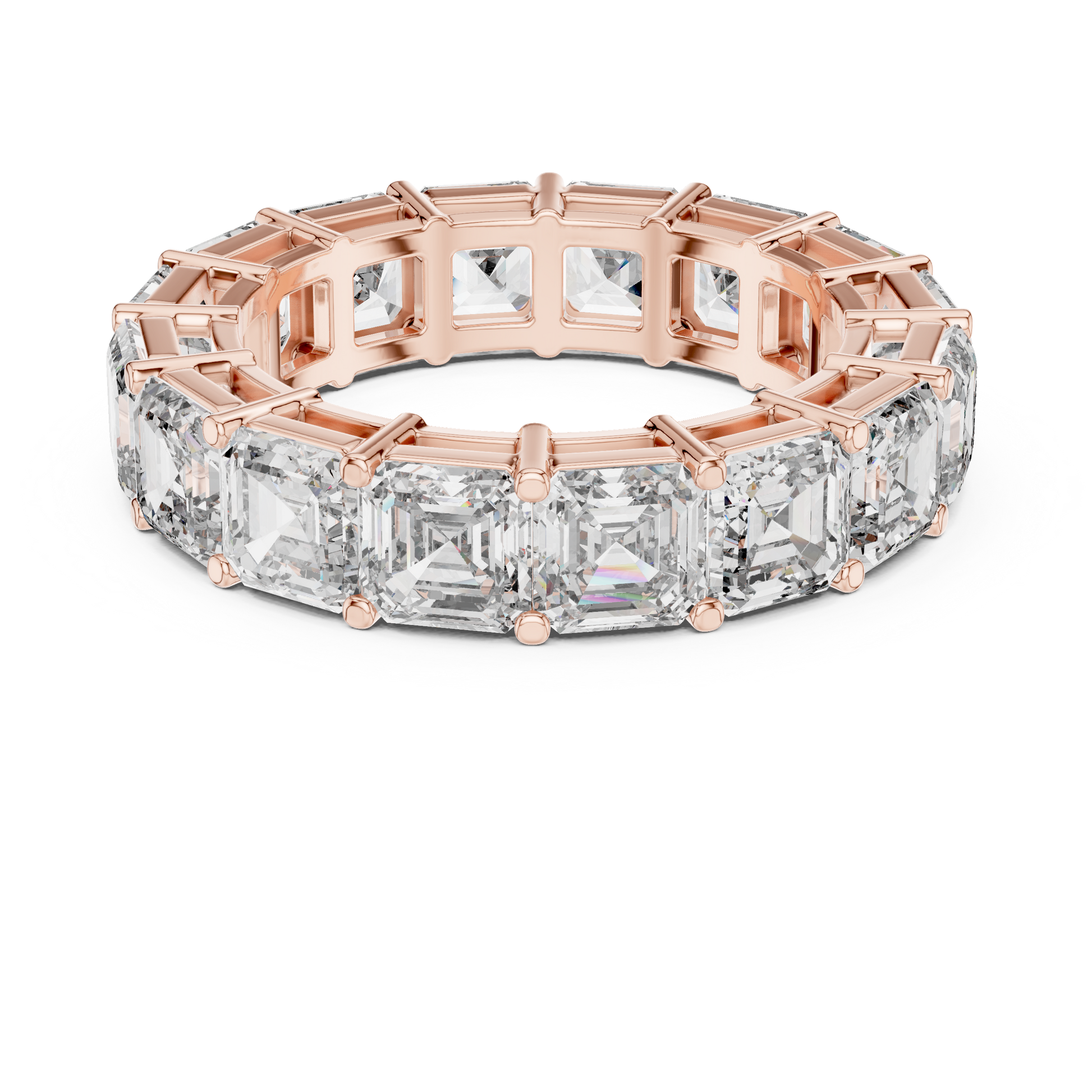 Mixed Shape Lab Grown Diamond Eternity Ring