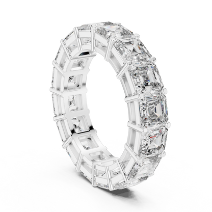 Mixed Shape Lab Grown Diamond Eternity Ring
