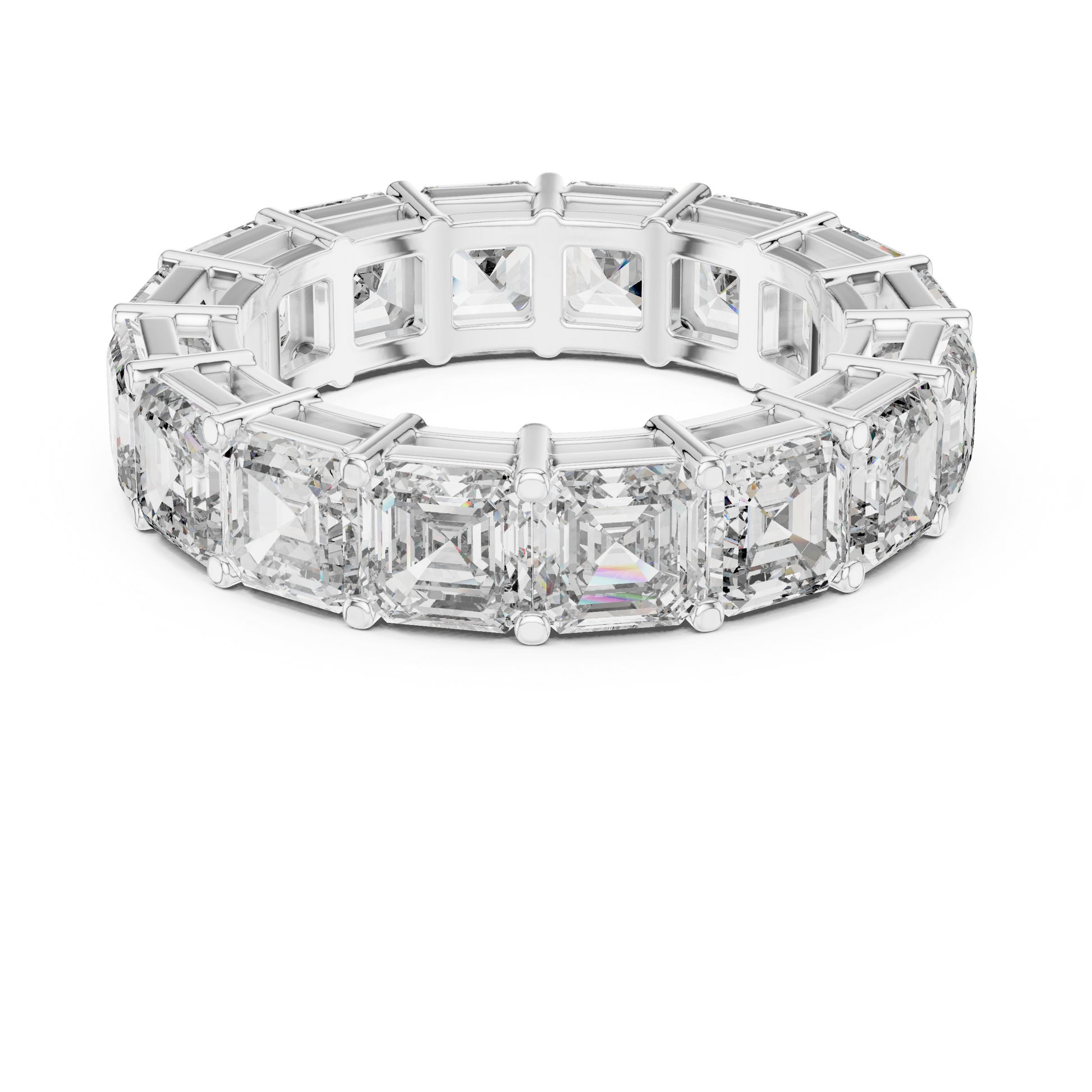 Mixed Shape Lab Grown Diamond Eternity Ring