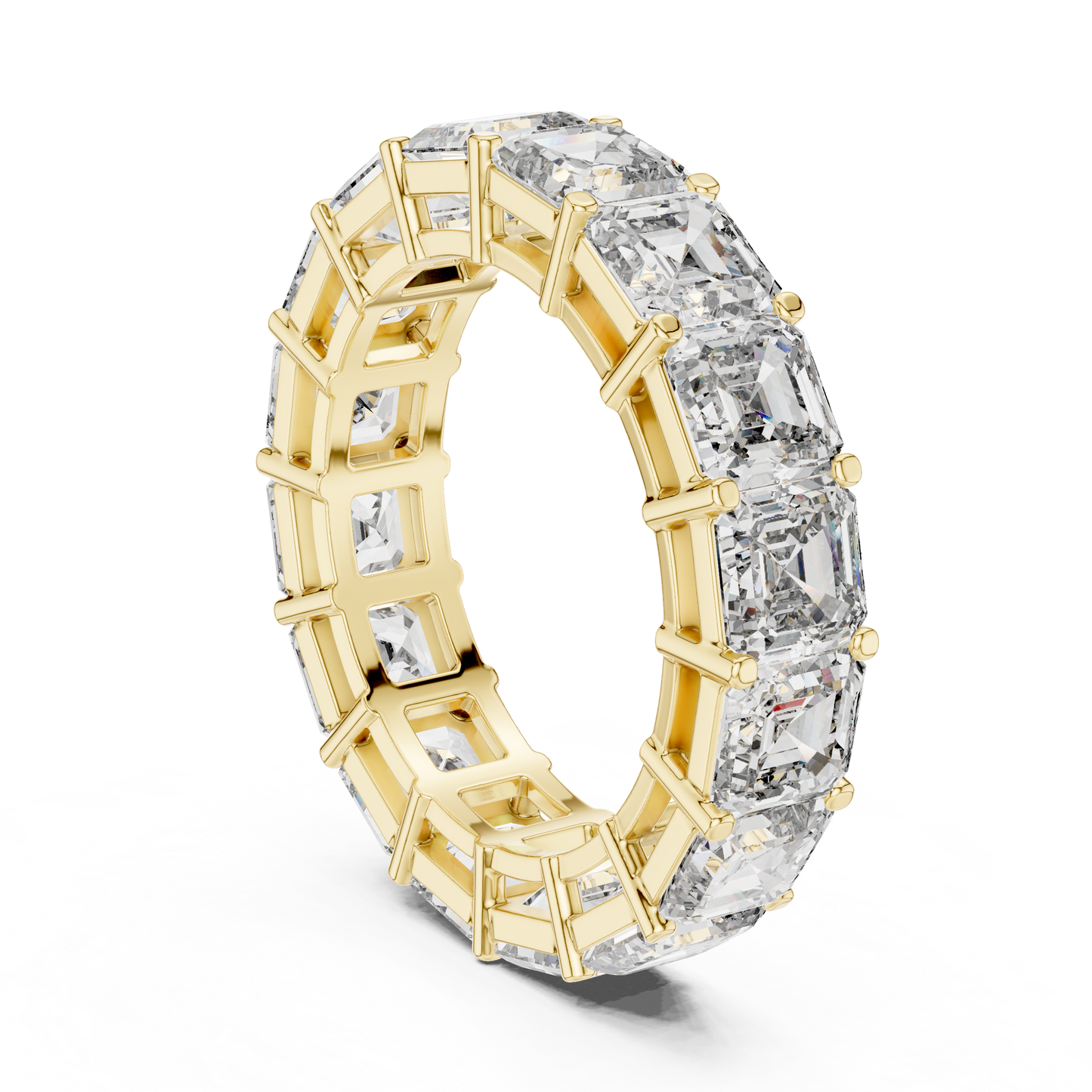 Mixed Shape Lab Grown Diamond Eternity Ring