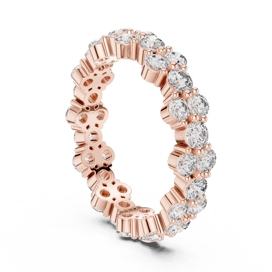 Round Eternity Lab Grown Diamond Ring