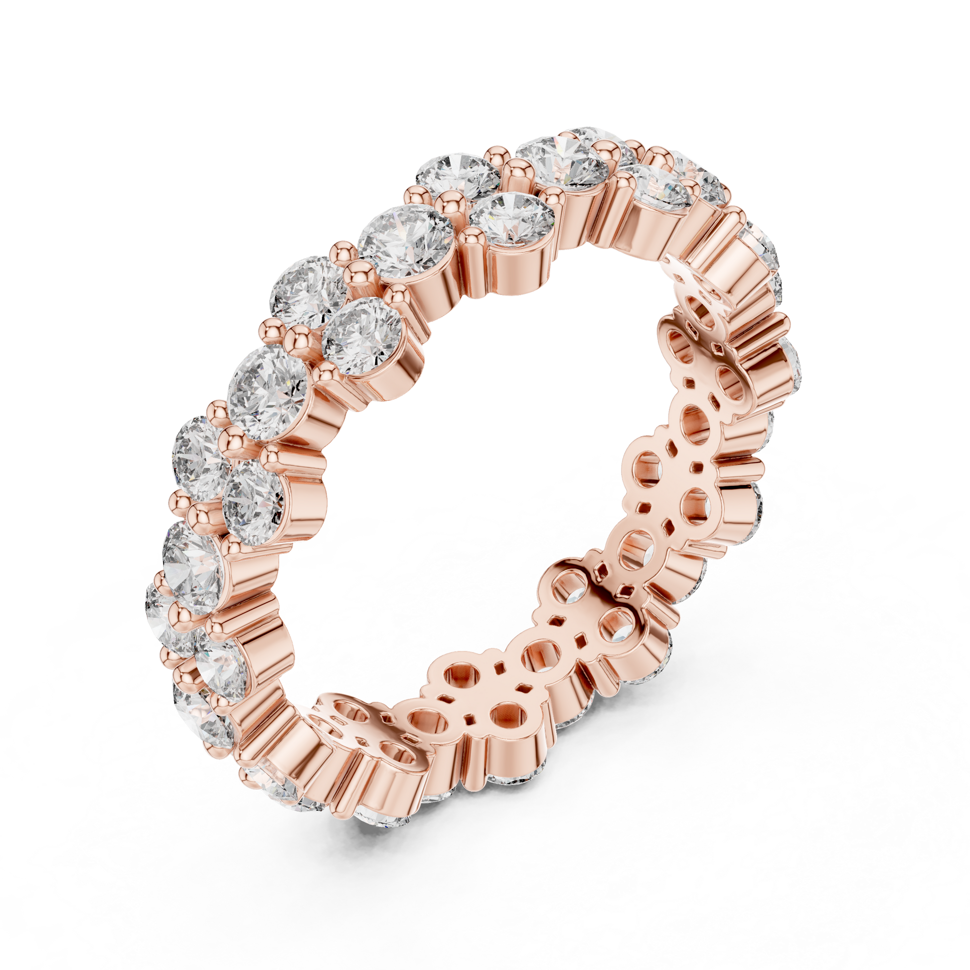 Round Eternity Lab Grown Diamond Ring