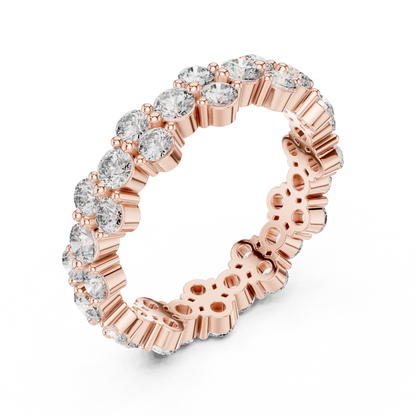 Round Eternity Lab Grown Diamond Ring