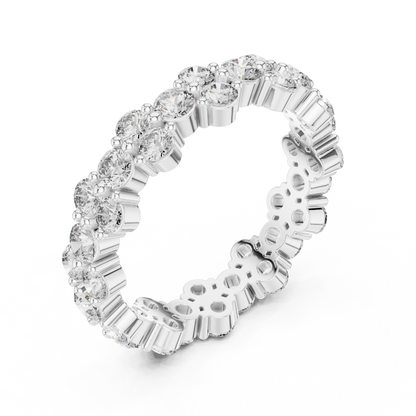 Round Eternity Lab Grown Diamond Ring
