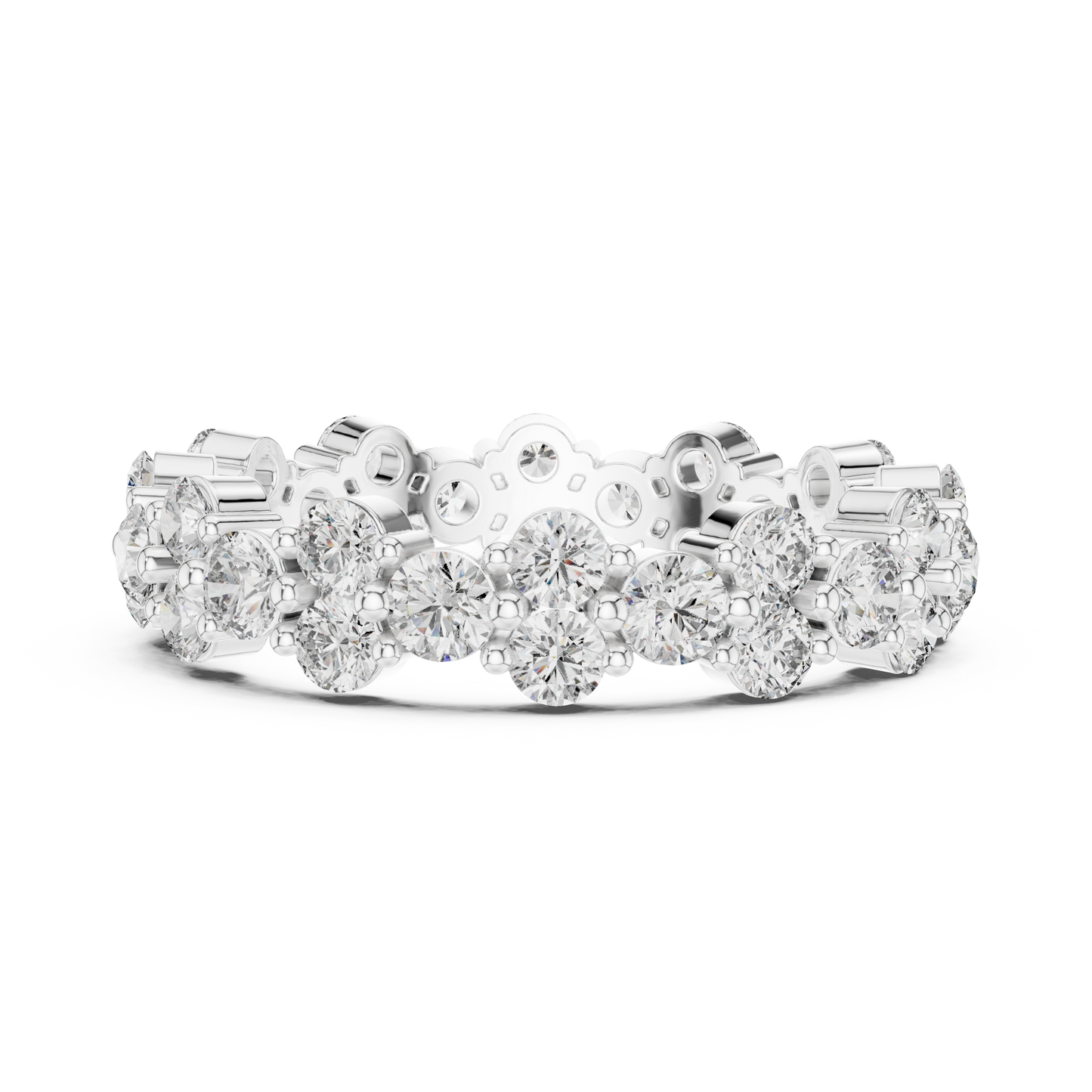 Round Eternity Lab Grown Diamond Ring