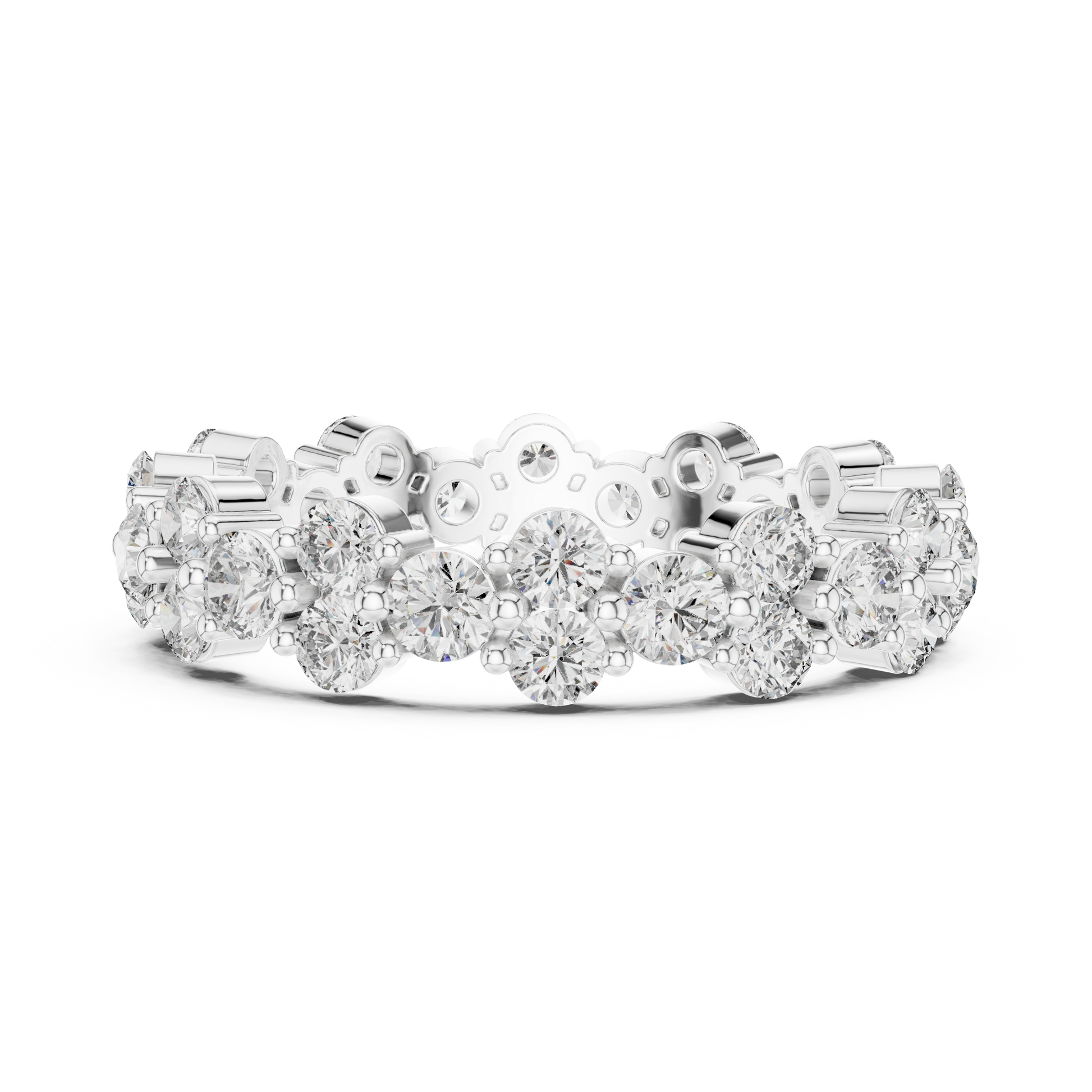 Round Eternity Lab Grown Diamond Ring