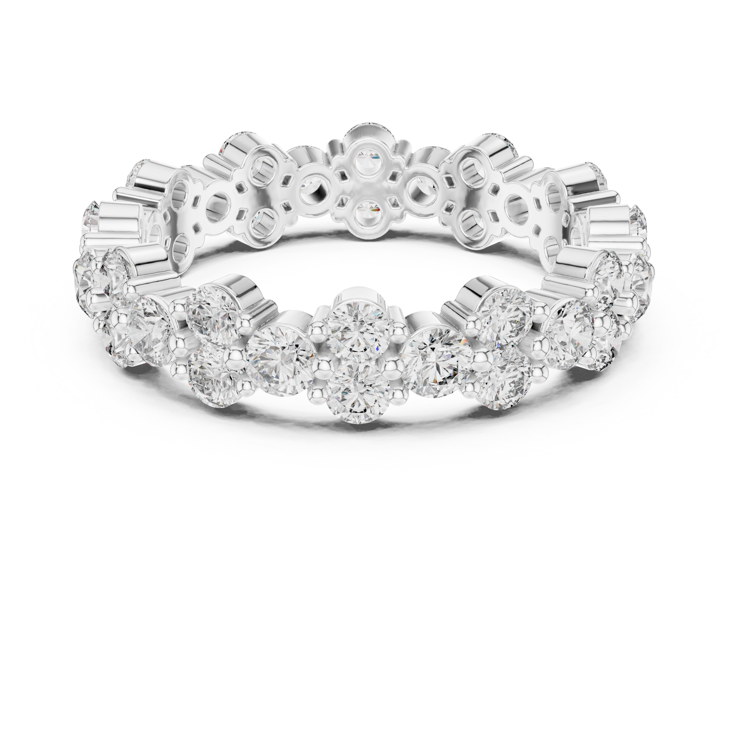 Round Eternity Lab Grown Diamond Ring