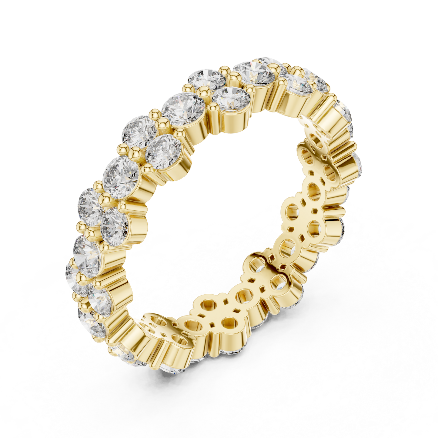 Round Eternity Lab Grown Diamond Ring