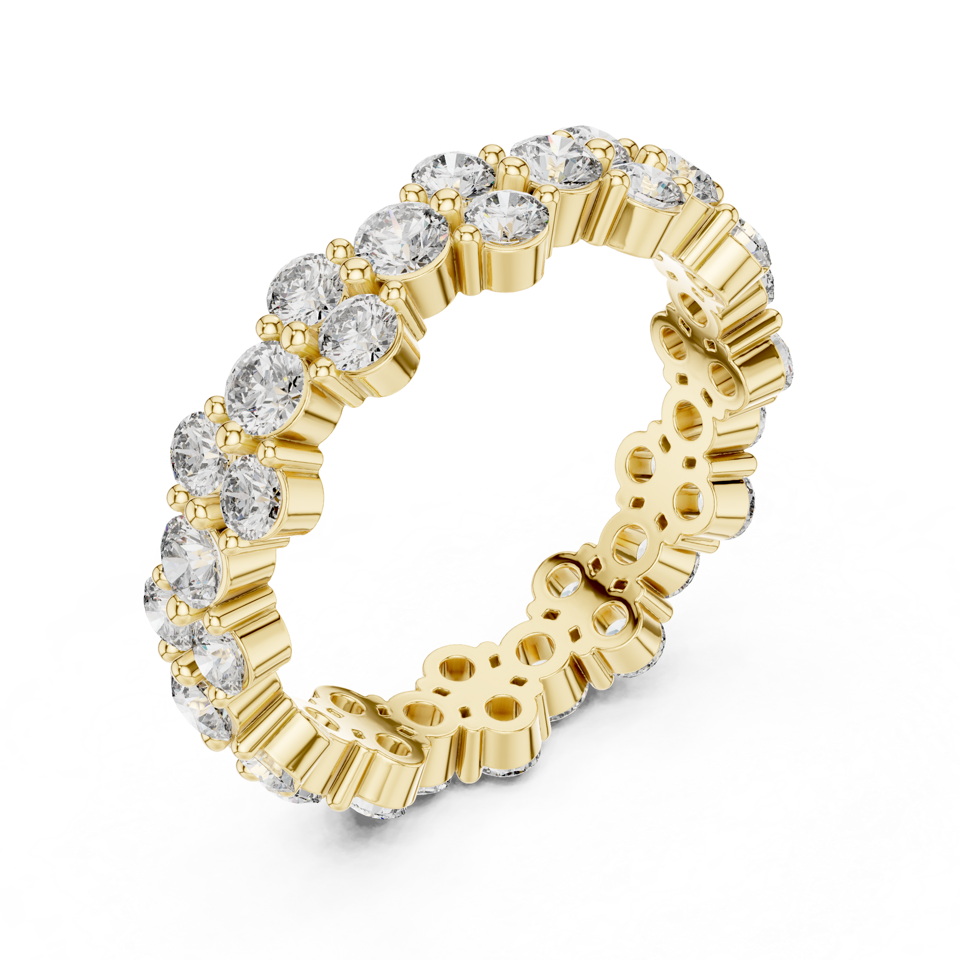 Round Eternity Lab Grown Diamond Ring