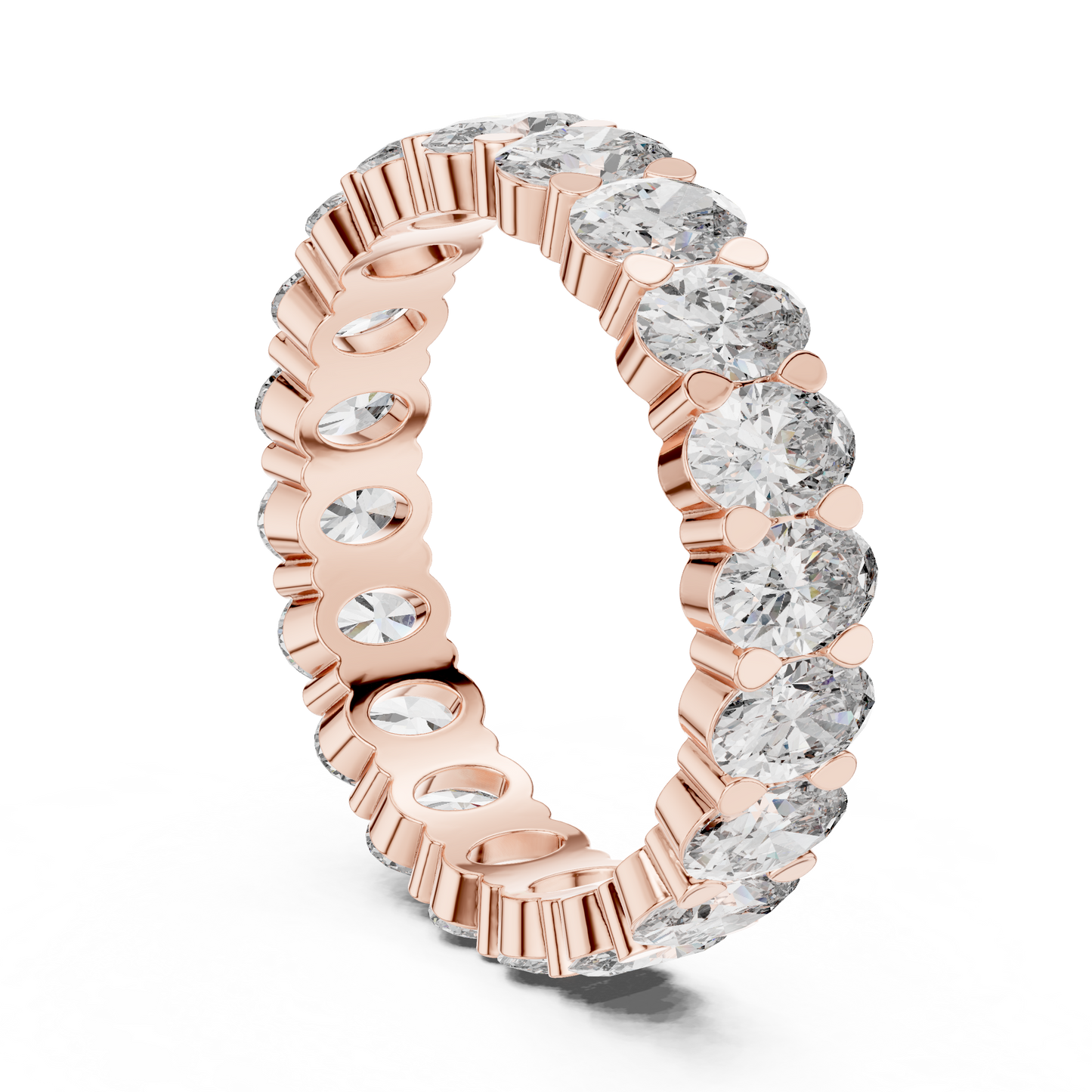 Mixed Shape Lab Grown Diamond Eternity Ring