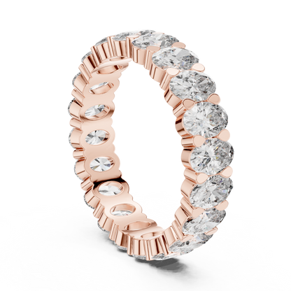 Mixed Shape Lab Grown Diamond Eternity Ring