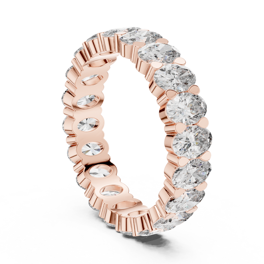 Mixed Shape Lab Grown Diamond Eternity Ring