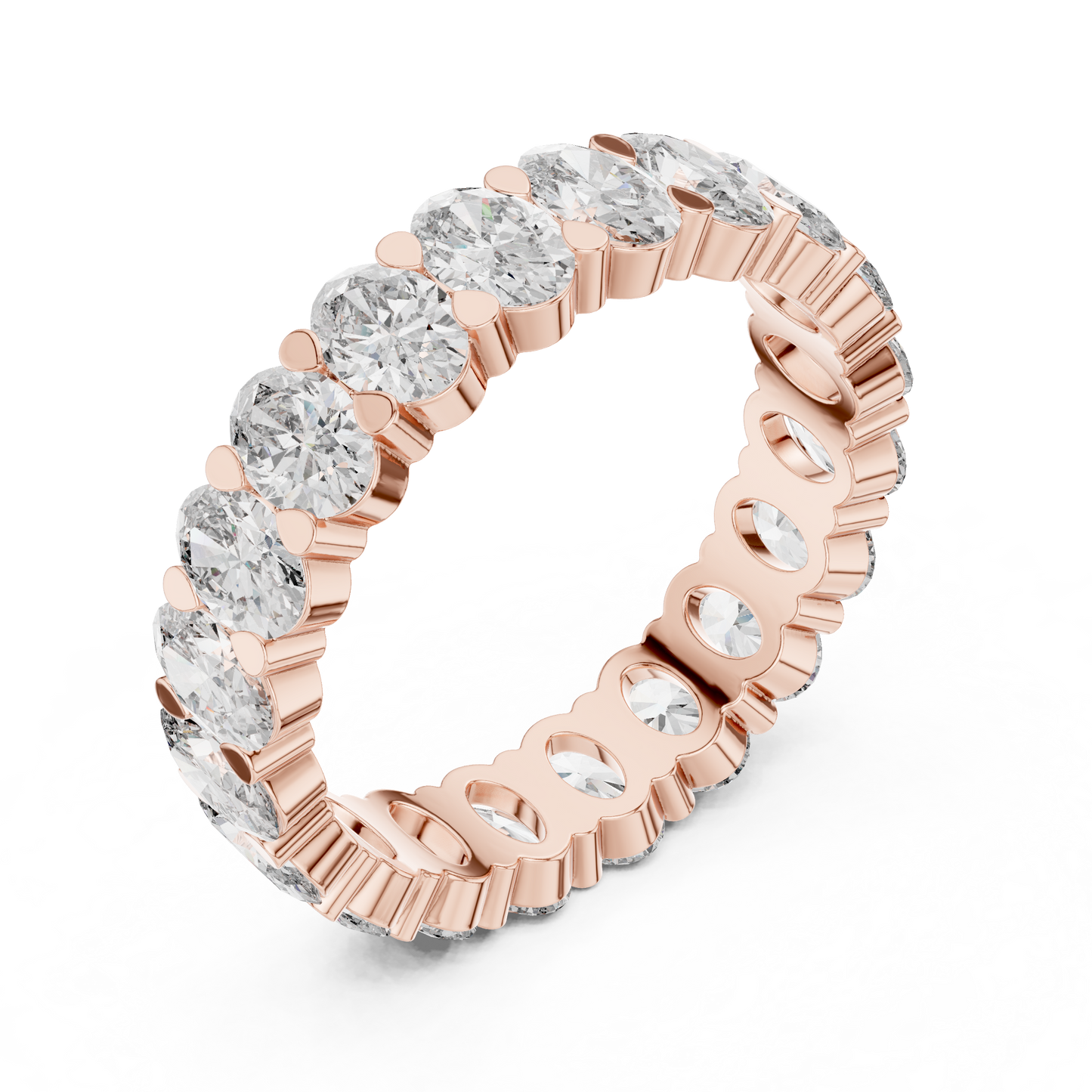 Mixed Shape Lab Grown Diamond Eternity Ring