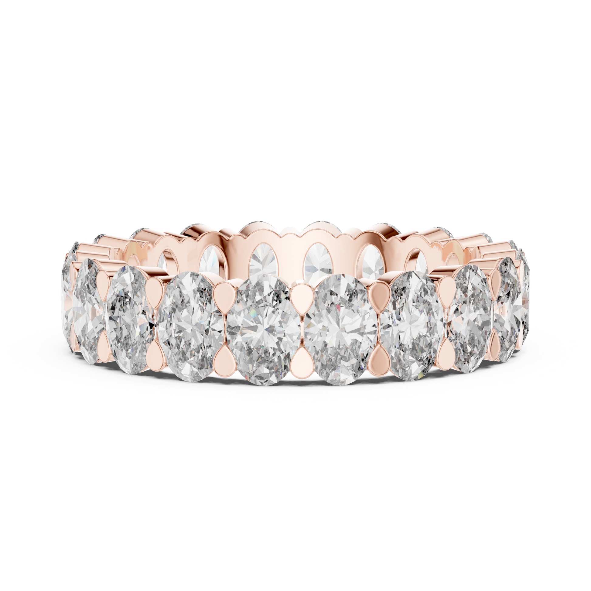 Mixed Shape Lab Grown Diamond Eternity Ring