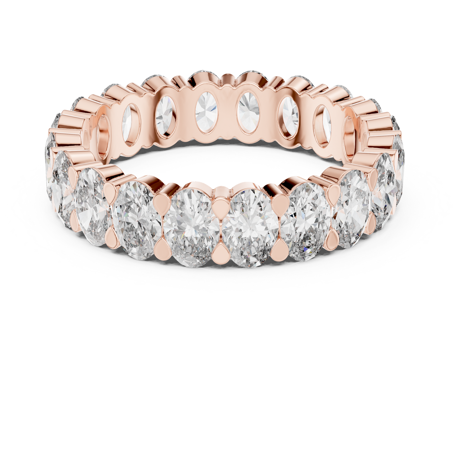 Mixed Shape Lab Grown Diamond Eternity Ring