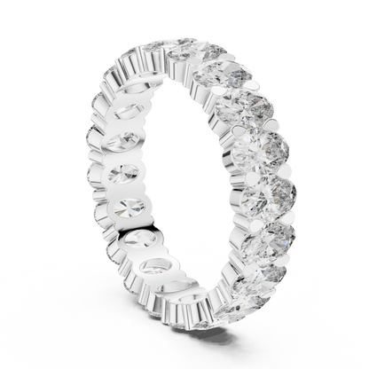 Mixed Shape Lab Grown Diamond Eternity Ring