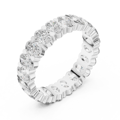 Mixed Shape Lab Grown Diamond Eternity Ring