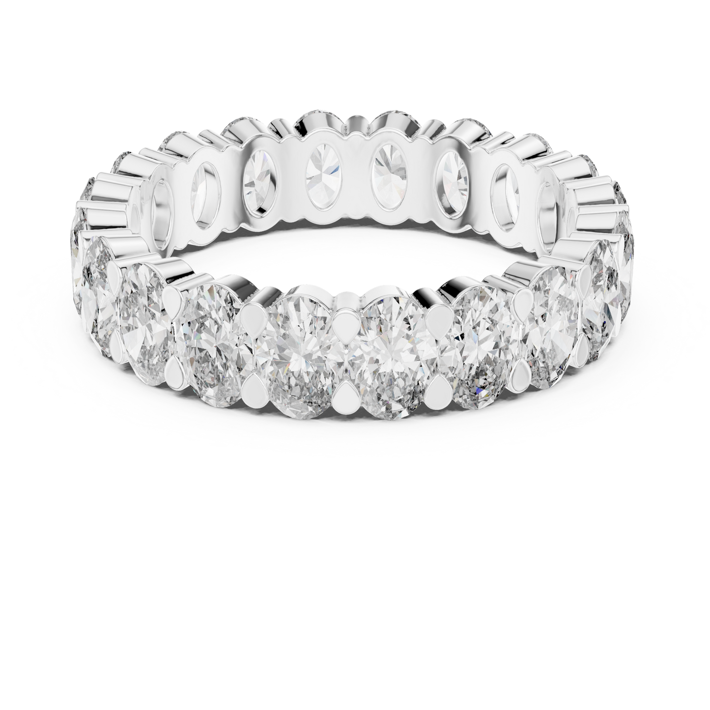 Mixed Shape Lab Grown Diamond Eternity Ring