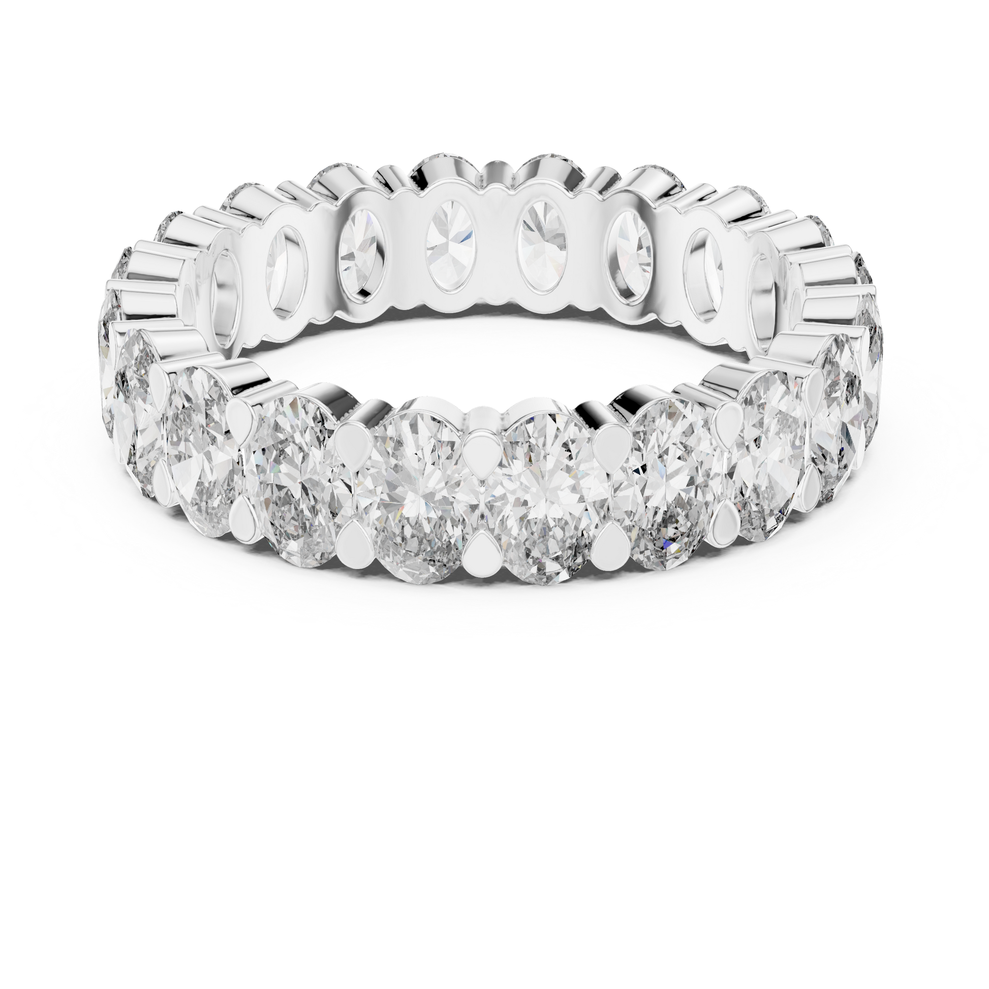 Mixed Shape Lab Grown Diamond Eternity Ring