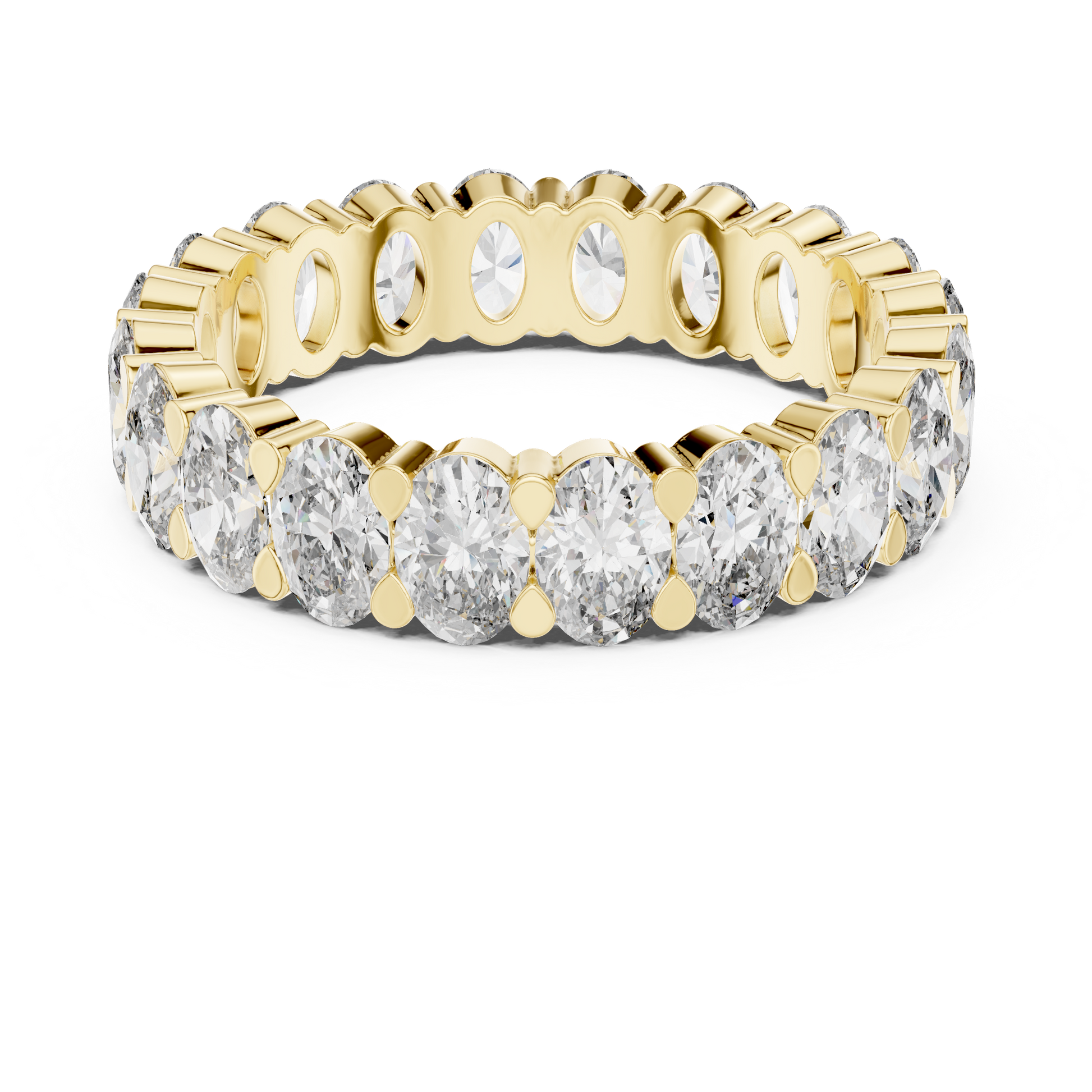 Mixed Shape Lab Grown Diamond Eternity Ring