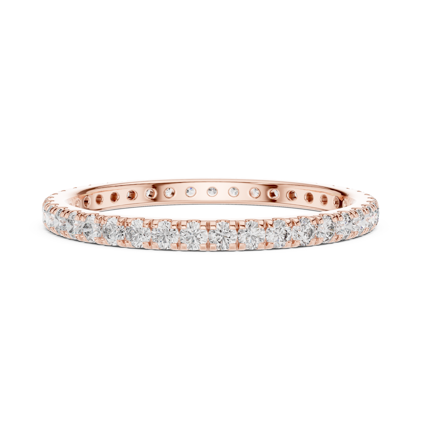 Round Eternity Lab Grown Diamond Ring