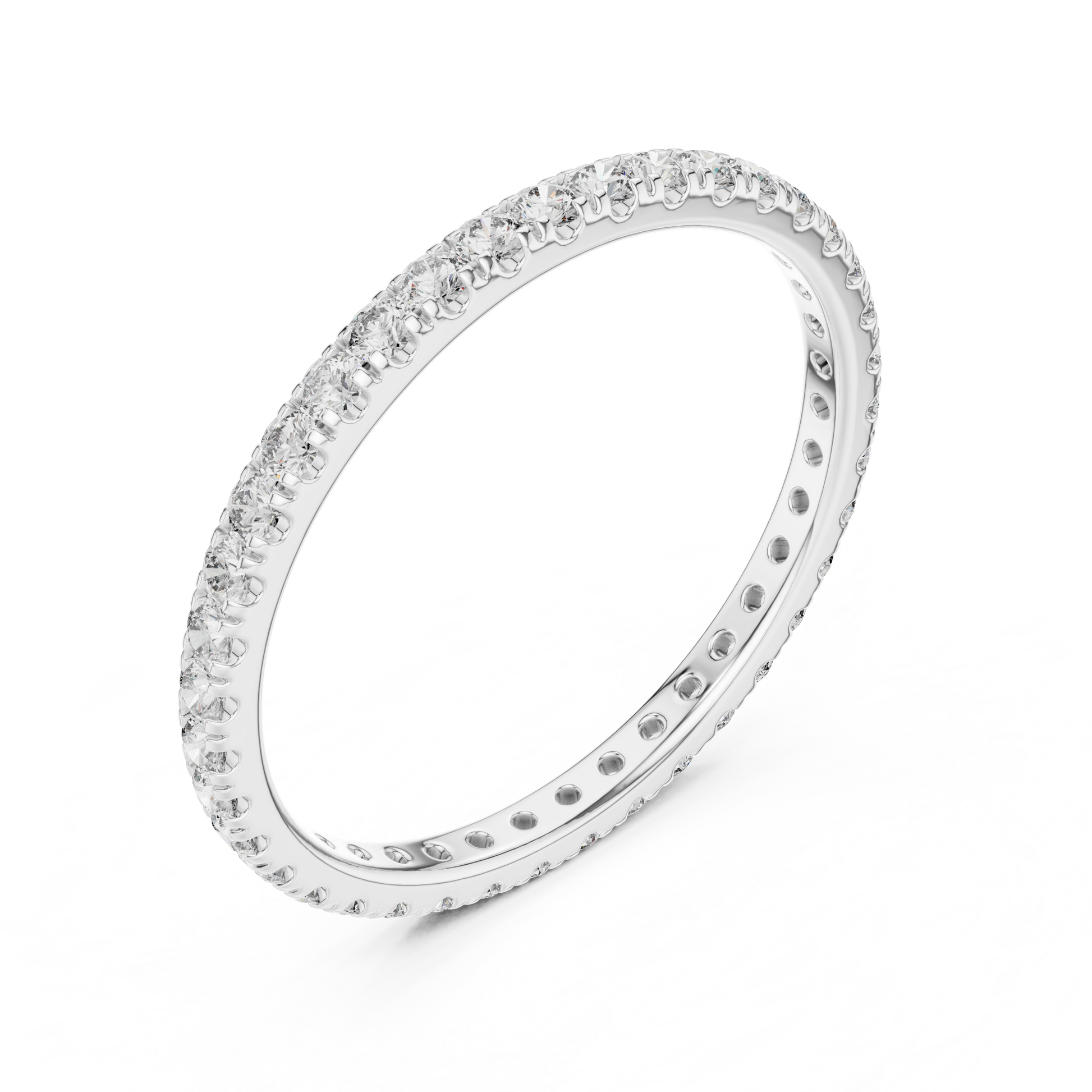 Round Eternity Lab Grown Diamond Ring